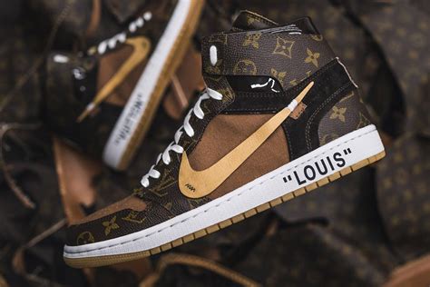 nike jordan louis vuitton prix|louis vuitton jordans 1.